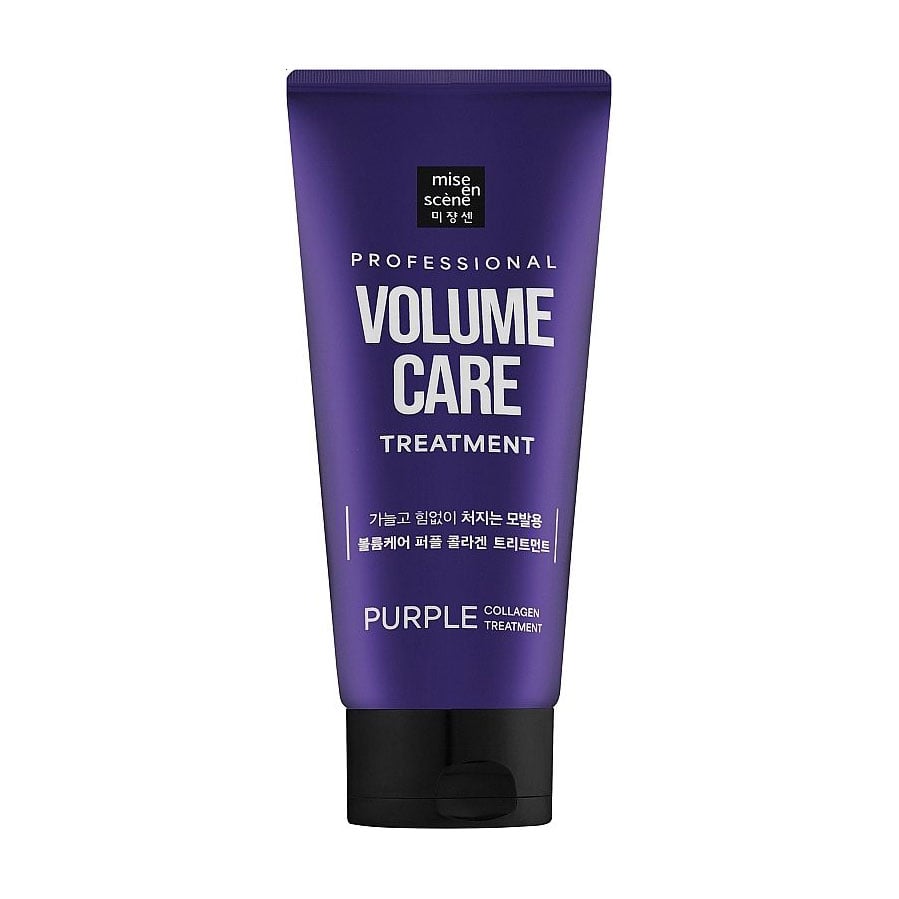 Маска Mise en Scene Volume Care Purple Collagen Treatment для об'єму волосся, з колагеном, 330 мл