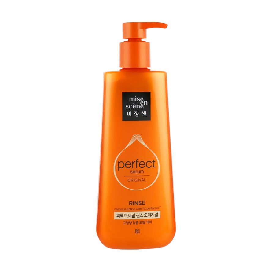 Живильний кондиціонер Mise En Scene Perfect Serum Rinse Conditioner для пошкодженого волосся, 680 мл